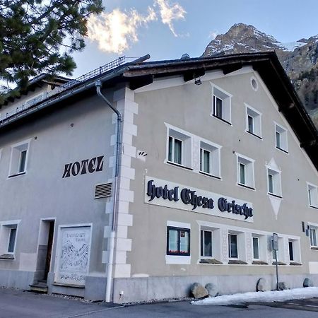 Hotel Chesa Grischa Sils Baselgia Exteriör bild