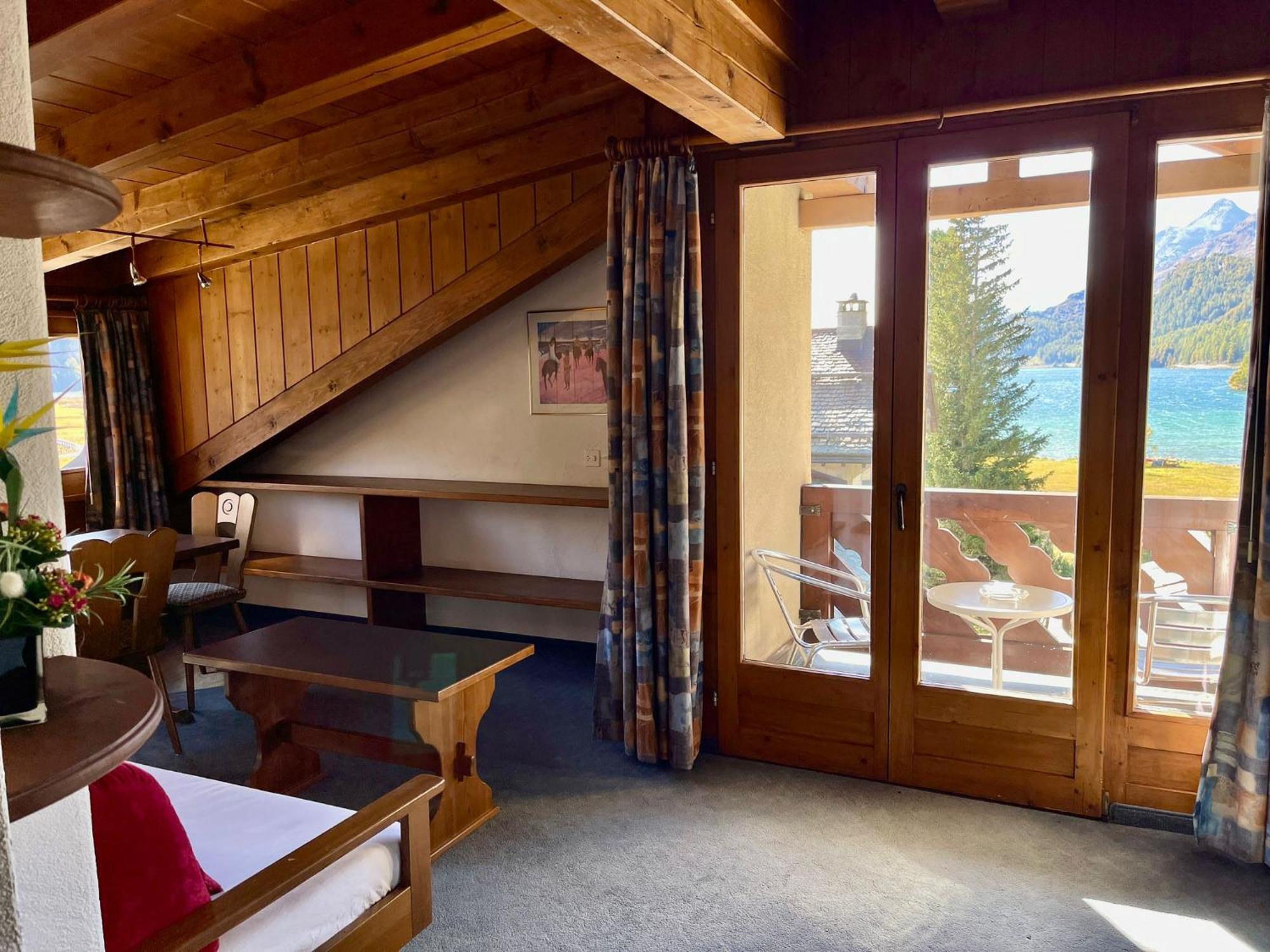 Hotel Chesa Grischa Sils Baselgia Exteriör bild