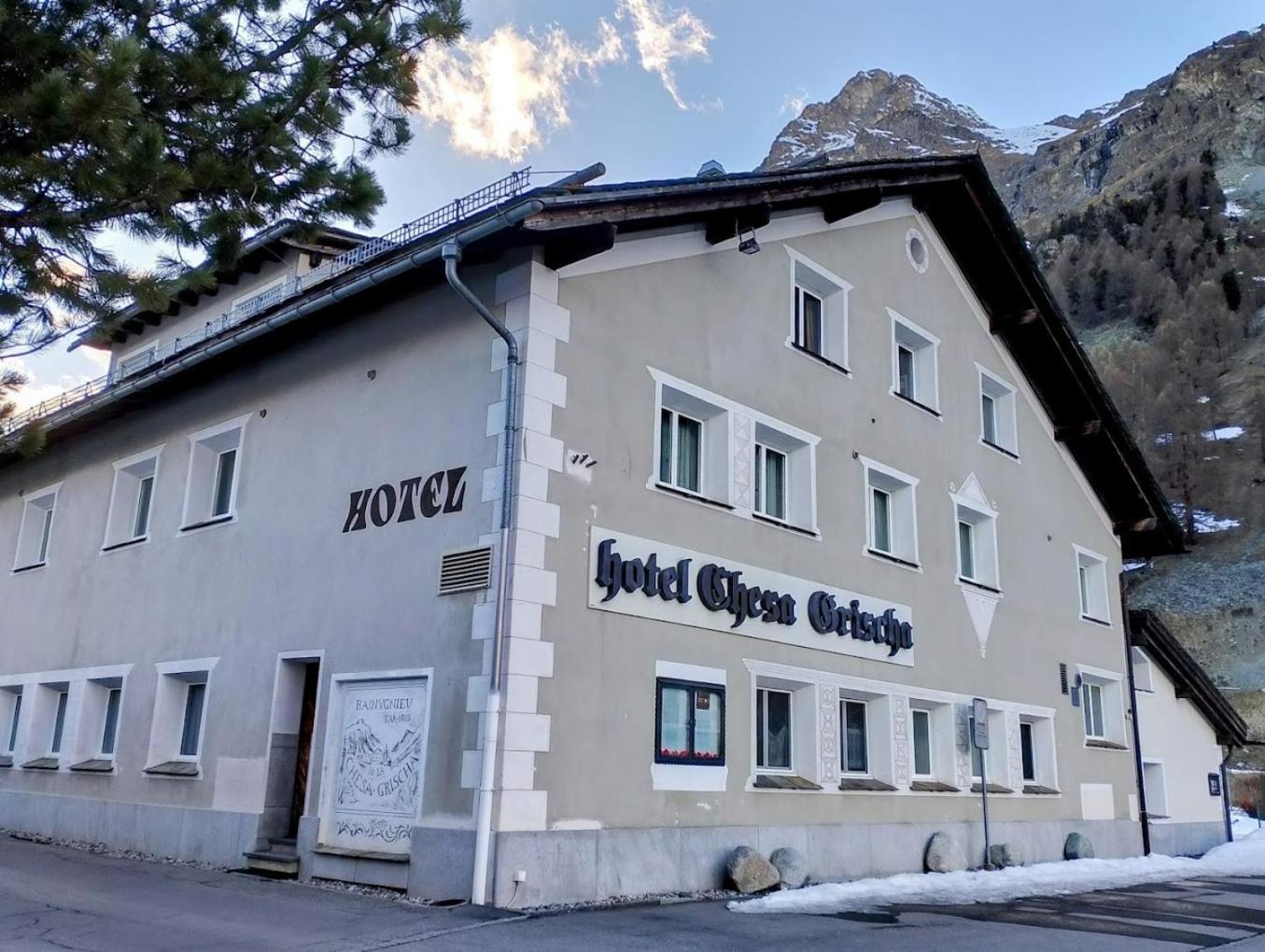 Hotel Chesa Grischa Sils Baselgia Exteriör bild